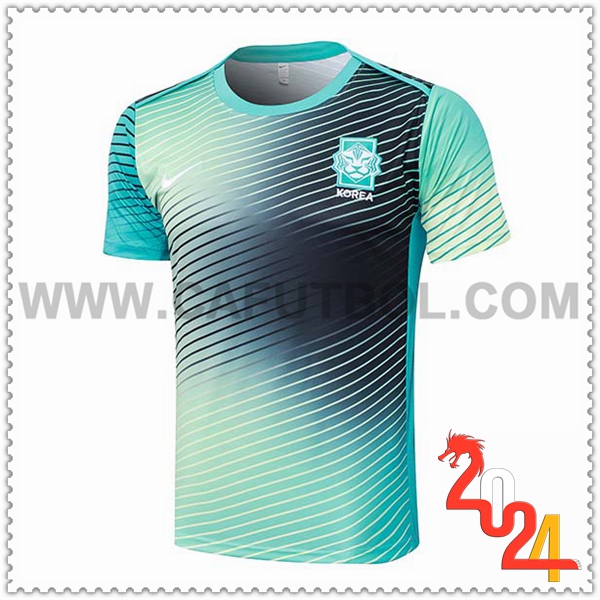 Camiseta Entrenamiento Corée Du Sud Verde/ 2024 2025