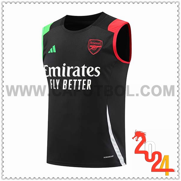 Chalecos De Futbol Arsenal Negro 2024 2025