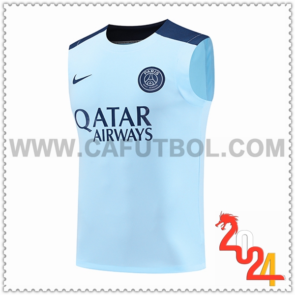 Chalecos De Futbol PSG Azul 2024 2025