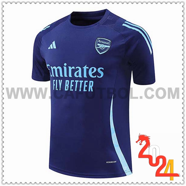 Camiseta Entrenamiento Arsenal Azul 2024 2025