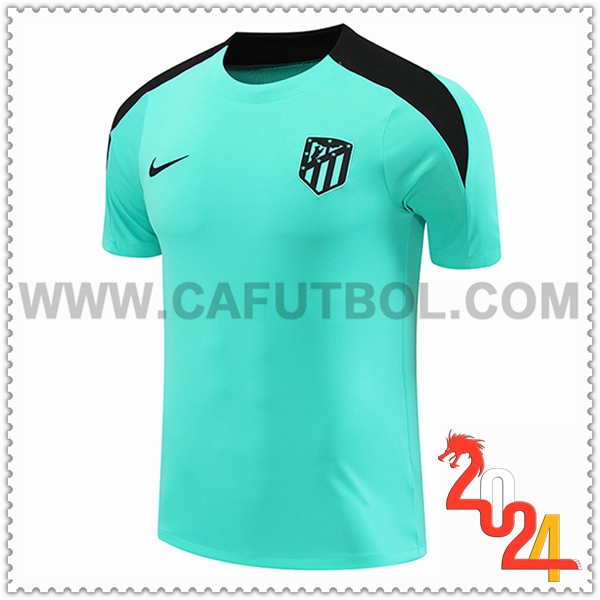 Camiseta Entrenamiento Atletico Madrid Verde/Negro 2024 2025