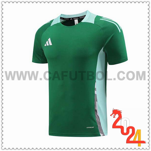 Camiseta Entrenamiento Adidas Verde 2024 2025