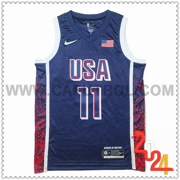 Camisetas USA (EMBIID #11) 2024/25 Azul/Rojo/Negro