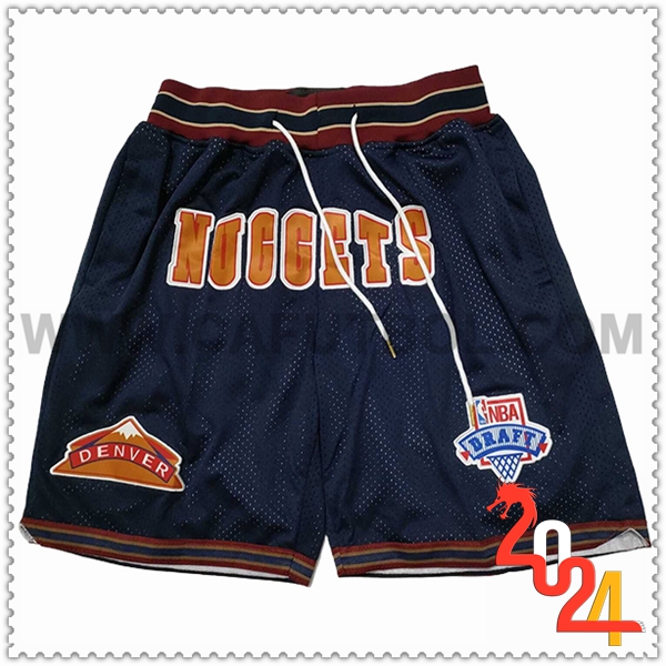 Cortos NBA Minnesota Timberwolves 2024/25 Negro/Naranja