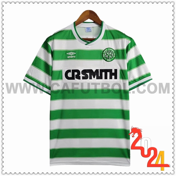 Primera Camiseta Retro Celtic FC 1985/1986