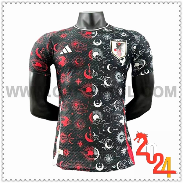 Camiseta Equipo Japon Rojo/Negro Edicion especial 2024 2025