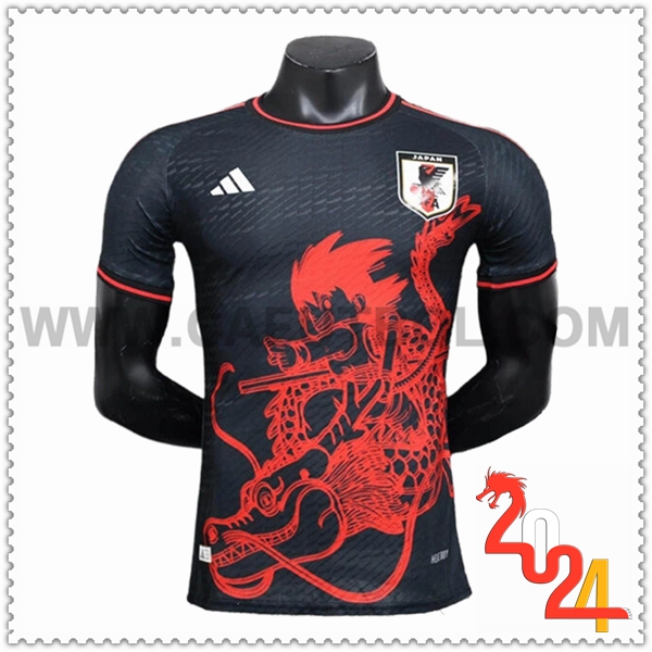 Camiseta Equipo Japon Rojo/Negro Edicion especial 2024 2025