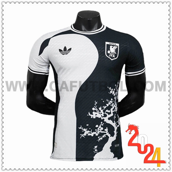 Camiseta Equipo Japon Negro/Blanco Edicion especial 2024 2025