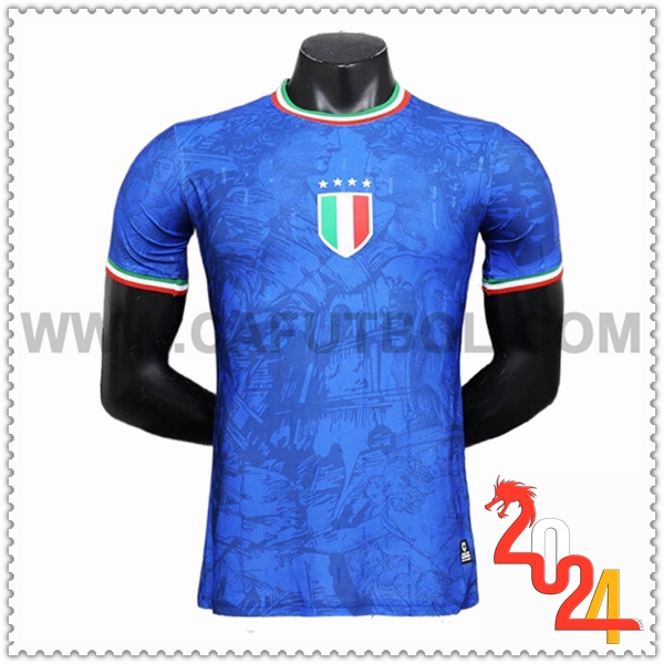 Camiseta Equipo Italia Azul Edicion especial 2024 2025