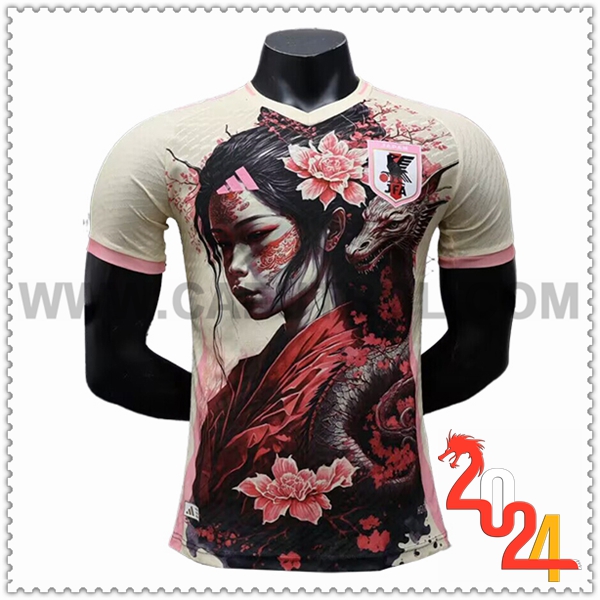 Camiseta Equipo Japon AMARILLO/Rojo Edicion especial 2024 2025