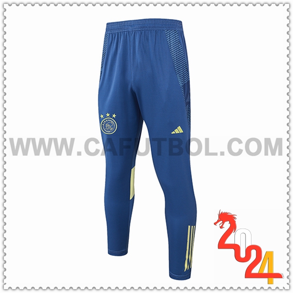 Pantalones Entrenamiento Ajax Azul/Amarillo 2024 2025