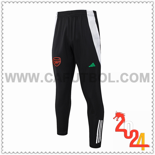 Pantalones Entrenamiento Arsenal Negro 2024 2025