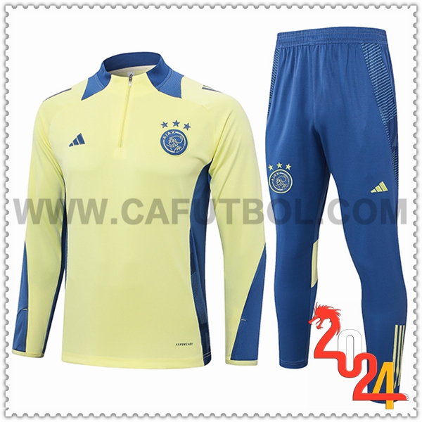 Chandal Futbol Ajax Amarillo/Azul 2024 2025