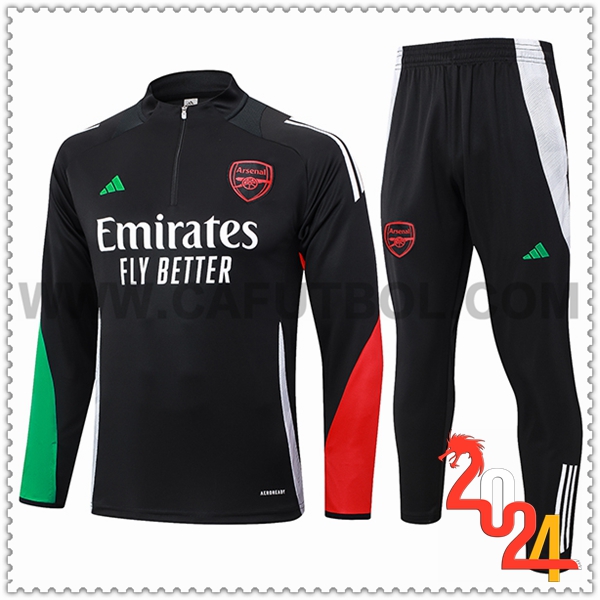 Chandal Futbol Arsenal Negro 2024 2025