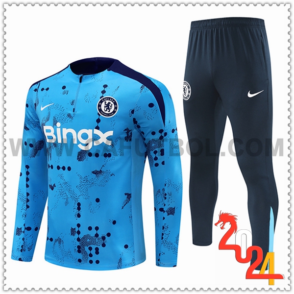 Chandal Futbol FC Chelsea Azul Claro 2024 2025