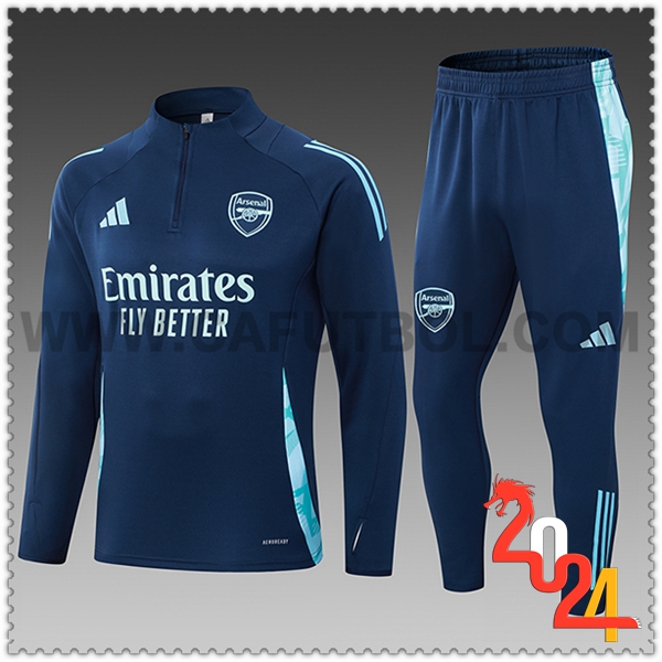 Chandal Futbol Arsenal Ninos azul real 2024 2025 -02