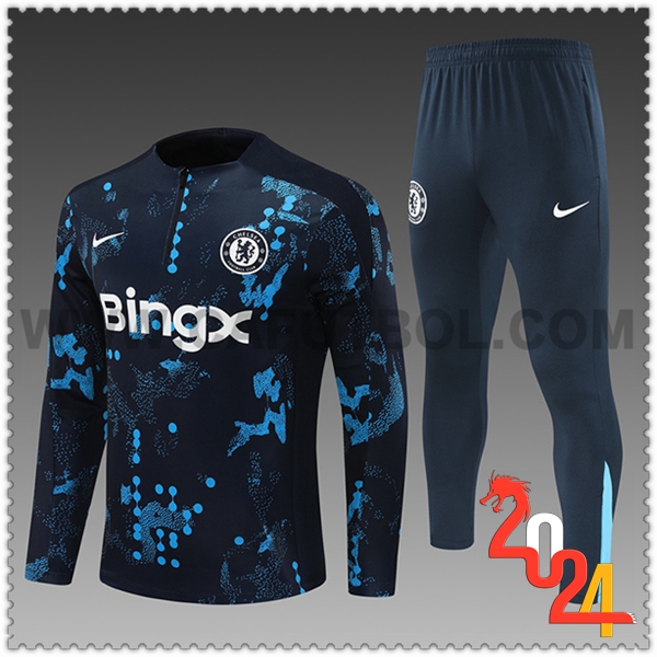 Chandal Futbol FC Chelsea Ninos azul real 2024 2025