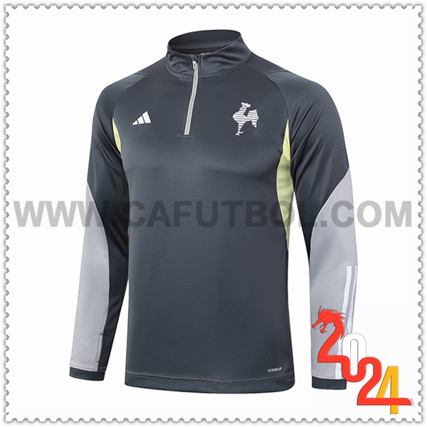 Sudadera Entrenamiento Atletico Mineiro Gris/Amarillo 2024 2025