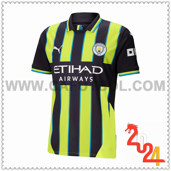 Segunda Nuevo Camiseta Manchester City 2024 2025