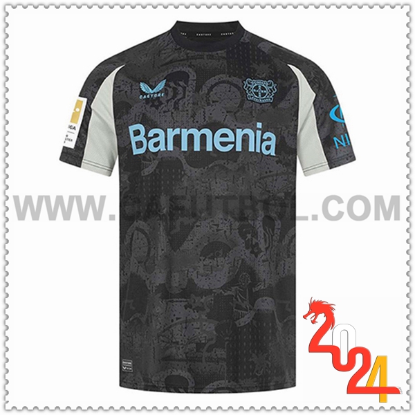 Tercero Nuevo Camiseta Bayer 04 Leverkusen 2024 2025