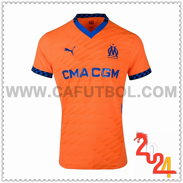 Tercero Nuevo Camiseta Marsella OM 2024 2025