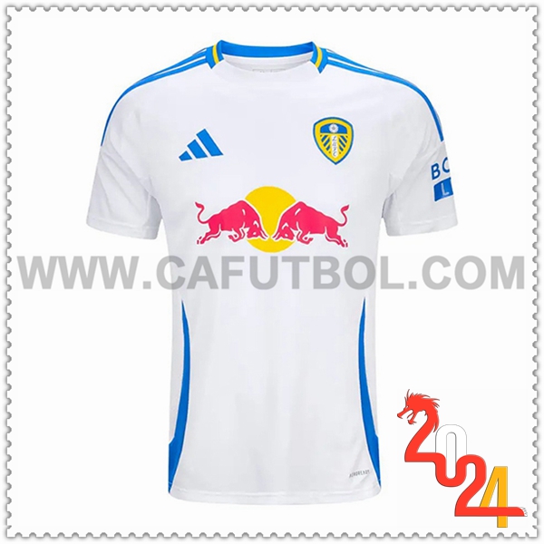 Primera Camiseta Futbol Leeds United 2024 2025