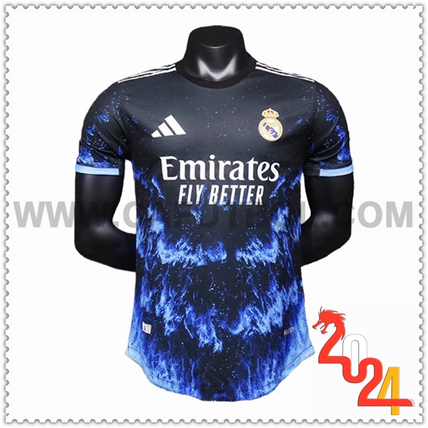 Camiseta Futbol Real Madrid Azul marino Edicion especial 2024 2025