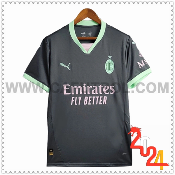 Tercero Camiseta Futbol AC Milan Version filtrada 2024 2025