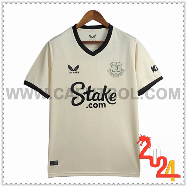 Tercero Camiseta Futbol Everton Verde Version filtrada 2024 2025