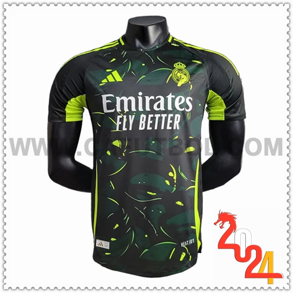 Camiseta Futbol Real Madrid Verde Edicion especial 2024 2025