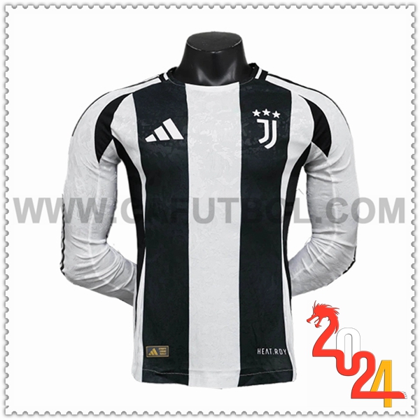 Primera Camiseta Futbol Juventus Mangas largas 2024 2025