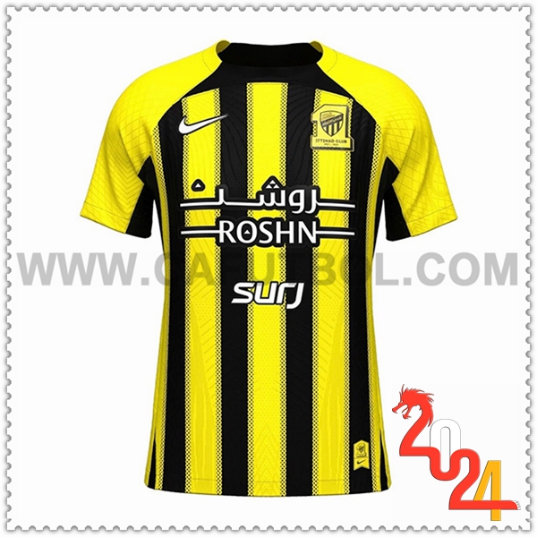 Primera Camiseta Futbol Al-Ittihad 2024 2025