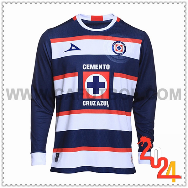 Camiseta Futbol Portero Cruz Azul Mangas largas Negro 2024 2025