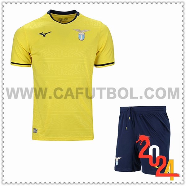 Segunda Nuevo Equipacion del SS Lazio Ninos 2024 2025