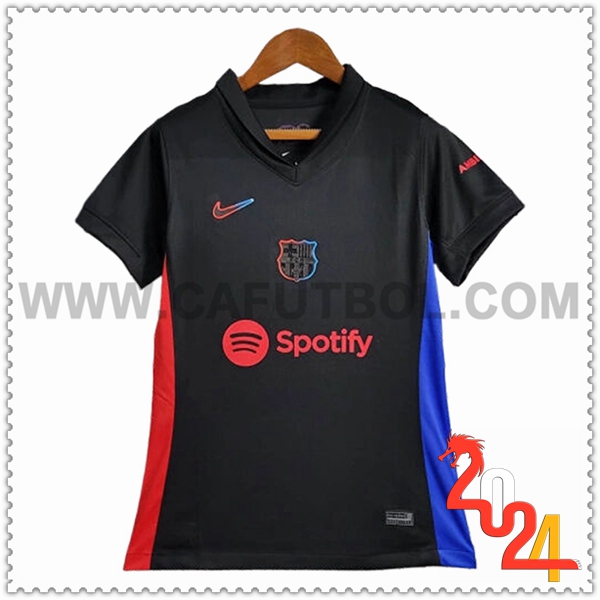 Segunda Camiseta Futbol FC Barcelona Mujer 2024 2025