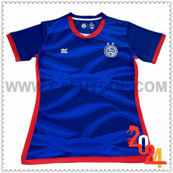 Tercero Camiseta Futbol EC Bahia Mujer 2024 2025