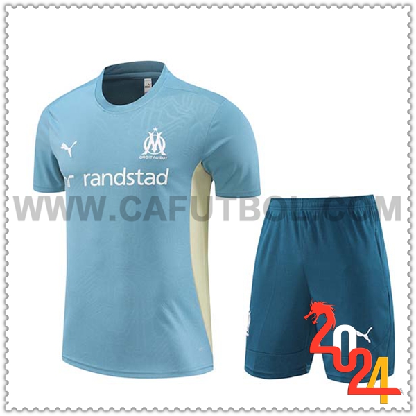 Camiseta Entrenamiento Marsella Verde/Blanco 2024 2025