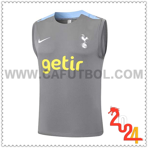 Chalecos De Futbol Tottenham Hotspur Gris/Azul 2024 2025