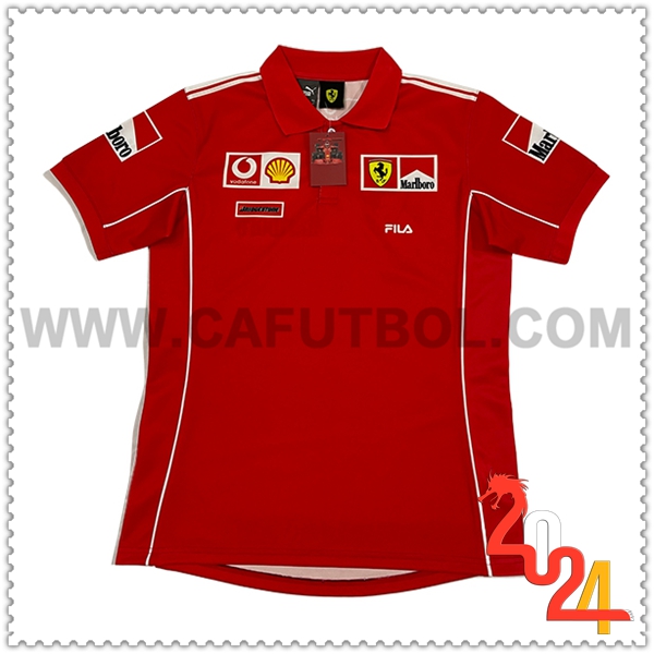 Polo F1 Scuderia Ferrari Team Rojo 2024