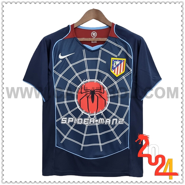 Segunda Camiseta Retro Atletico Madrid 2004/2005