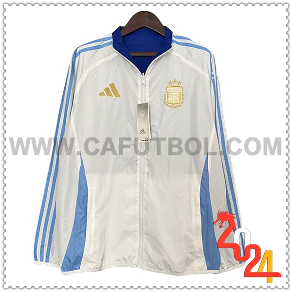 Rompevientos Argentina Blanco/Azul 2024 2025 -03