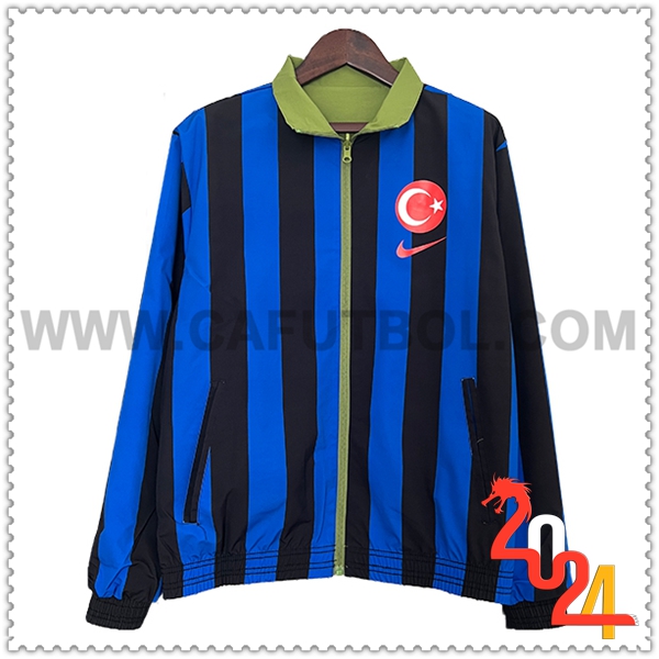 Rompevientos Turquía Azul/Negro 2024 2025