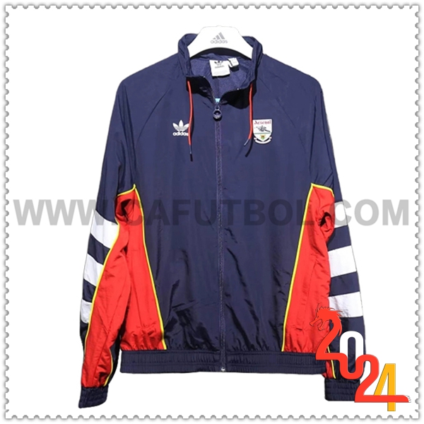 Rompevientos Arsenal Azul/Rojo/Blanco 2024 2025