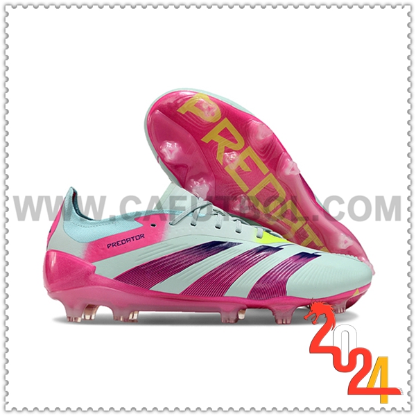 Adidas Botas De Fútbol Predator Elite FG Verde/Rosa