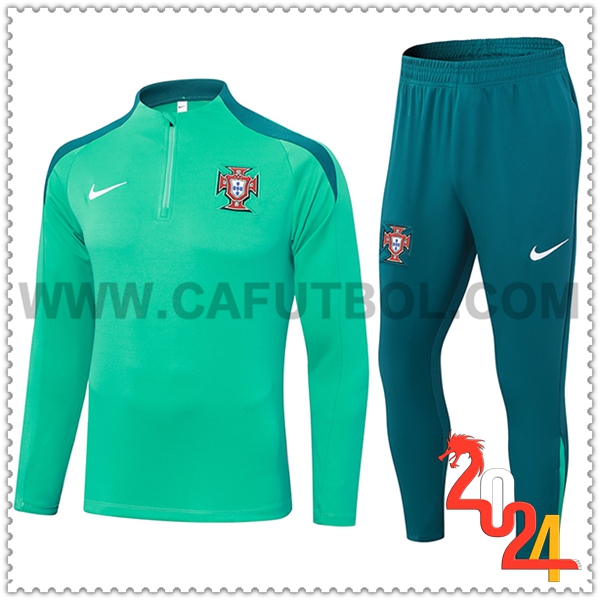 Chandal Futbol Portugal Verde 2024 2025 -03