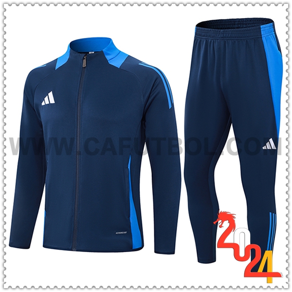 Chandal Futbol Chaquetas Adidas azul real 2024 2025