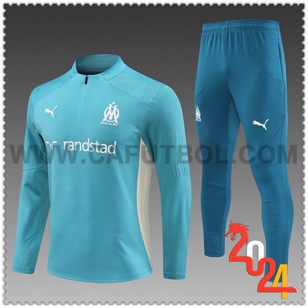 Chandal Futbol Marsella Ninos Verde 2024 2025