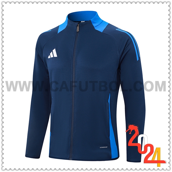 Chaquetas Futbol Adidas azul real 2024 2025