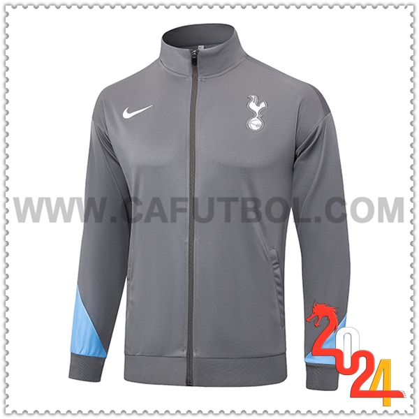 Chaquetas Futbol Tottenham Hotspur Gris/Azul 2024 2025