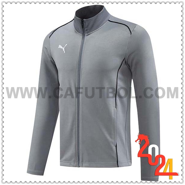 Chaquetas Futbol PUMA Gris 2024 2025